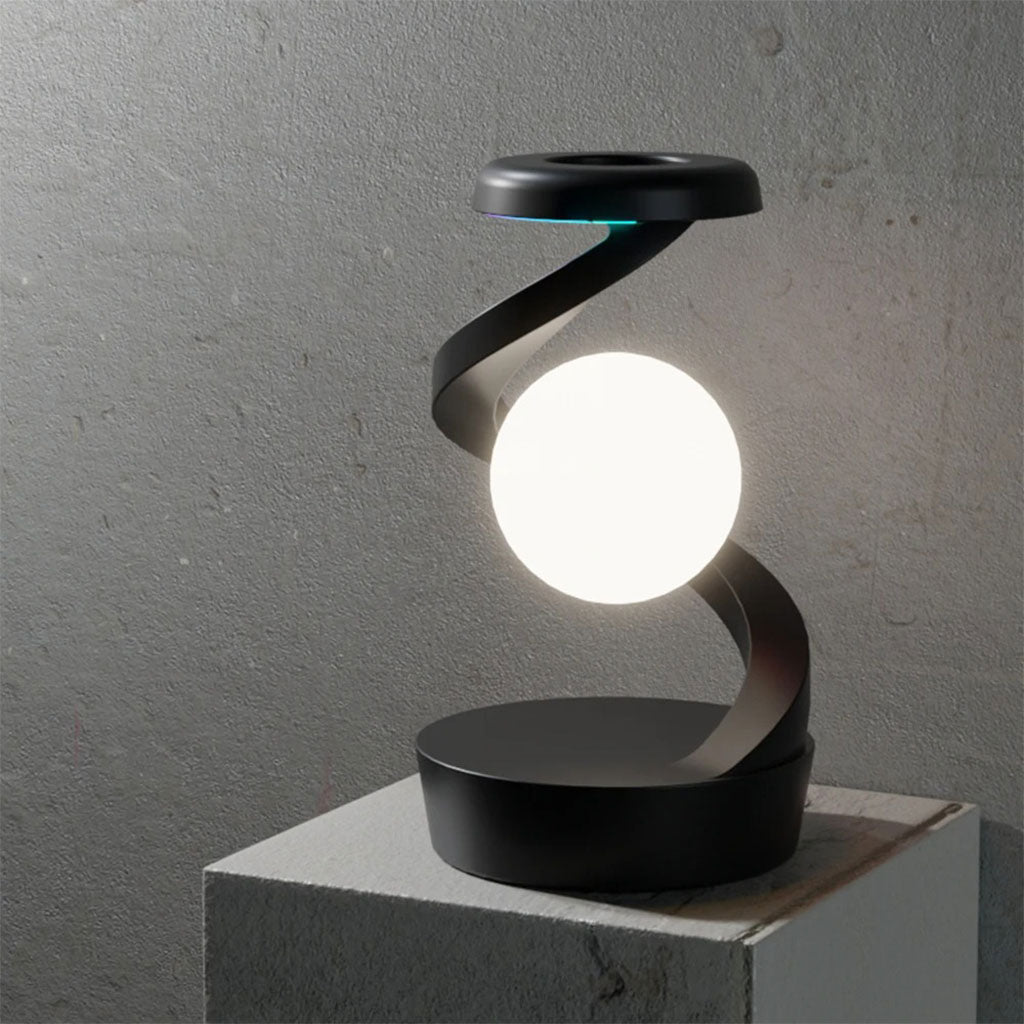 Lampe de Chevet en Spirale Design Moderne Lumière RGB – مصباح لاسلكي بأضواء متغيرة تنزوت