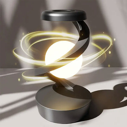 Lampe de Chevet en Spirale Design Moderne Lumière RGB – مصباح لاسلكي بأضواء متغيرة تنزوت