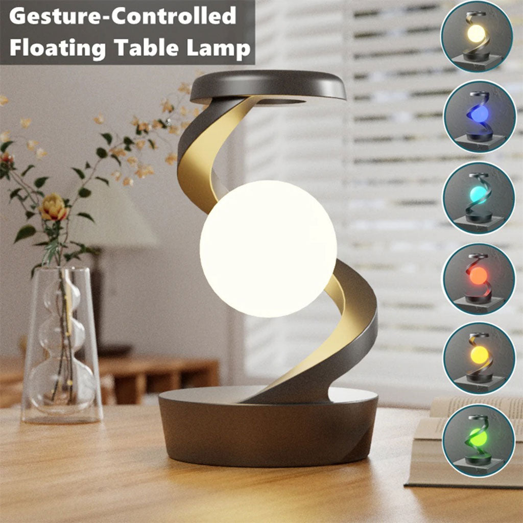Lampe de Chevet en Spirale Design Moderne Lumière RGB – مصباح لاسلكي بأضواء متغيرة تنزوت