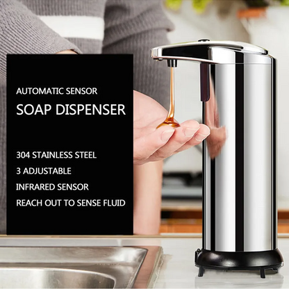 Distributeur automatique de savon liquide avec capteur infrarouge intelligent 250 ML تنزوت