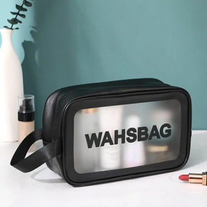 Trousse de Douche Wash-bag transparent, étanche تنزوت