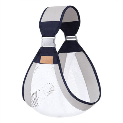 Écharpe à double usage pour nouveau-né 0-36M en tissu maillé تنزوت