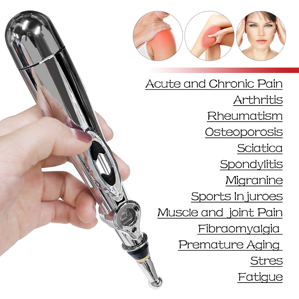 Stylo de massage électrique pour points d'acupuncture - تنزوت