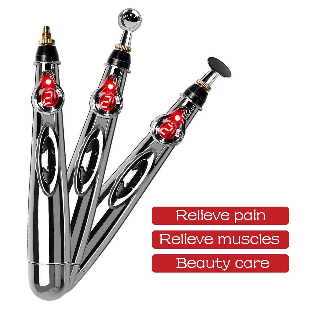 Stylo de massage électrique pour points d'acupuncture - تنزوت