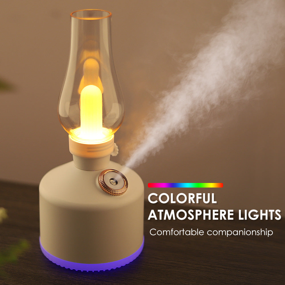 lampe rétro Et Humidificateur d'air à sans fil rechargeable - تنزوت