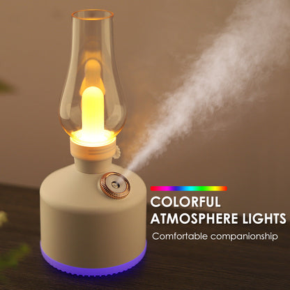 lampe rétro Et Humidificateur d'air à sans fil rechargeable - تنزوت