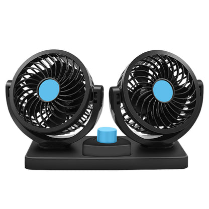 Double Ventilateur électrique pour voiture 2 vitesses rotatif à 360 degrés - تنزوت