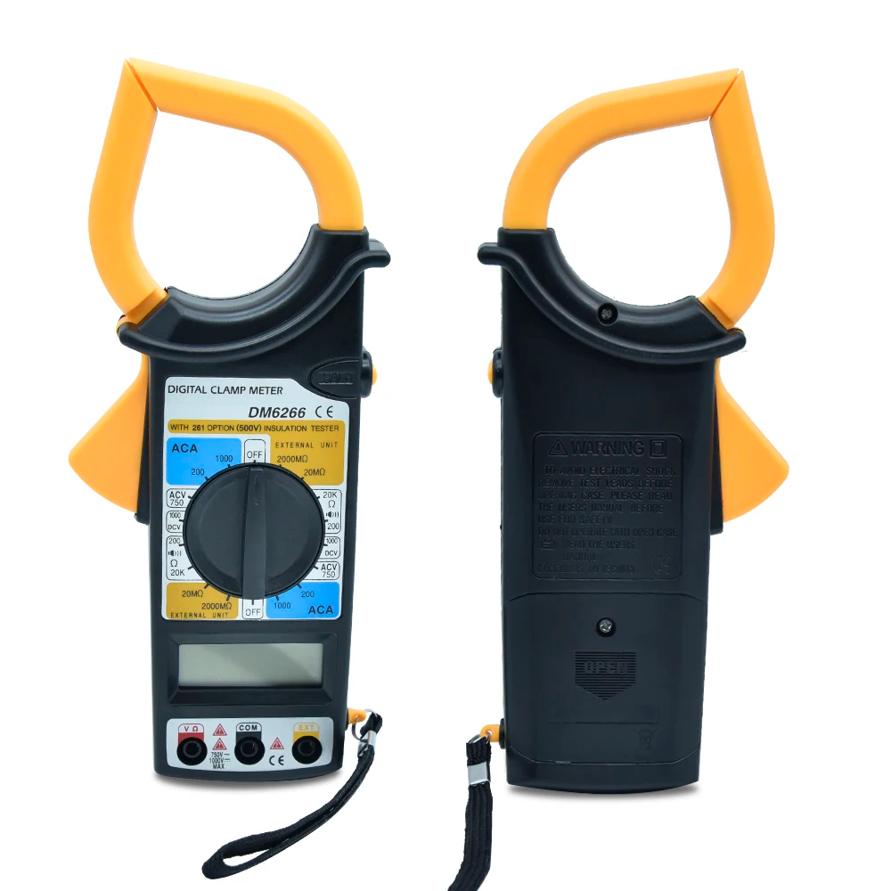 Multimètre à pince numérique Portable DM-6266 تنزوت
