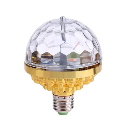 Lampe jeux de lumière multi couleur rotative Disco Ball - تنزوت