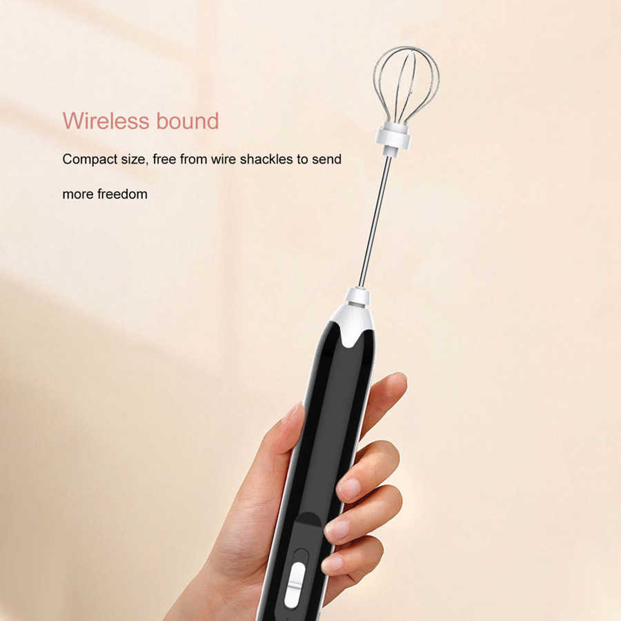 Milk shake et batteur à oeufs électrique USB Rechargeable تنزوت