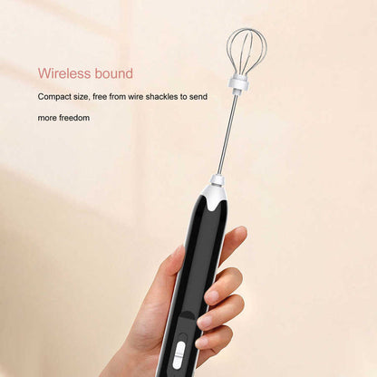 Milk shake et batteur à oeufs électrique USB Rechargeable تنزوت