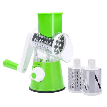 Coupe-légumes rotatif manuel multifonctionnel – الجهاز اليدوي المساعد مبشرة وقطاعة متعددة الاستعمالات للمكسرات والخضار والجبن تنزوت
