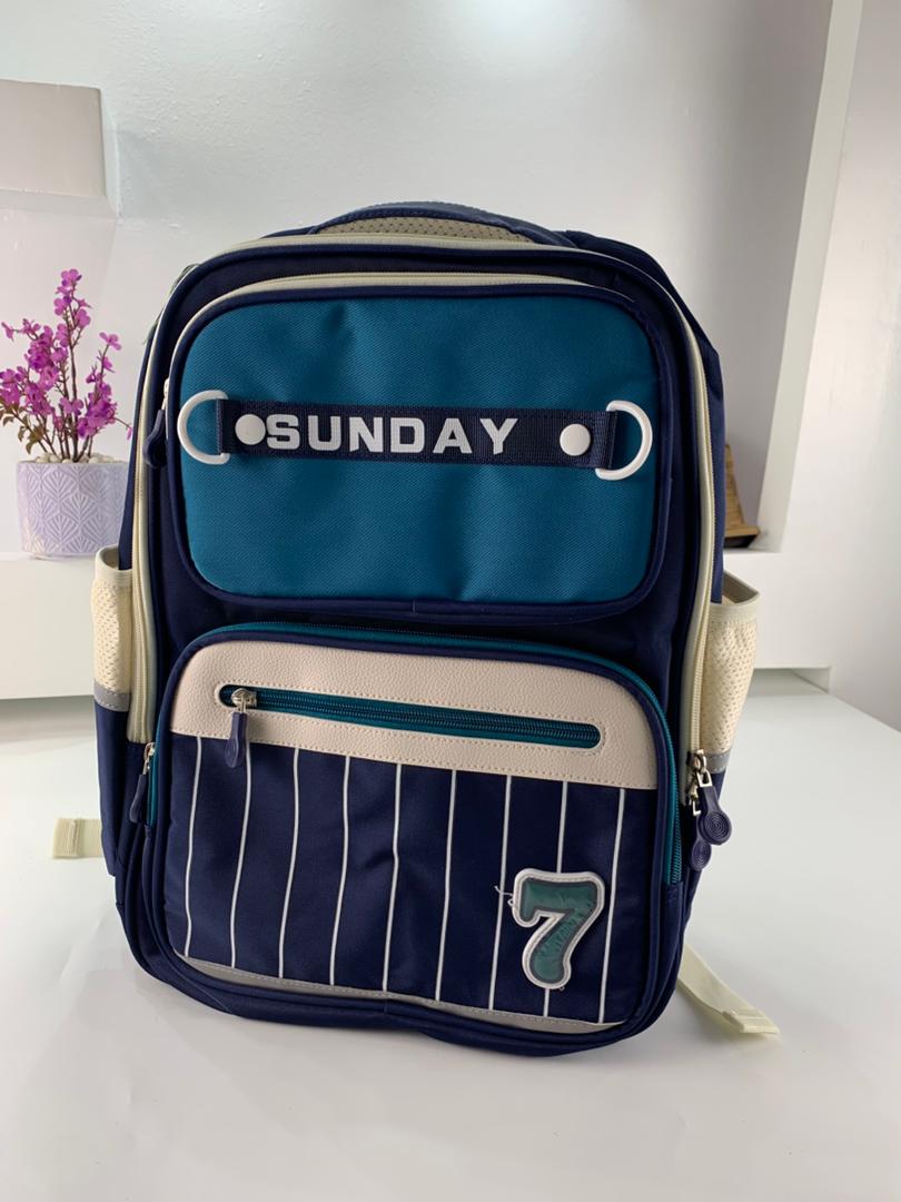 Sac à Dos Scolaire pour Enfants SUNDAY Bleu – حقيبة ظهر مدرسية للأطفال أزرق تنزوت