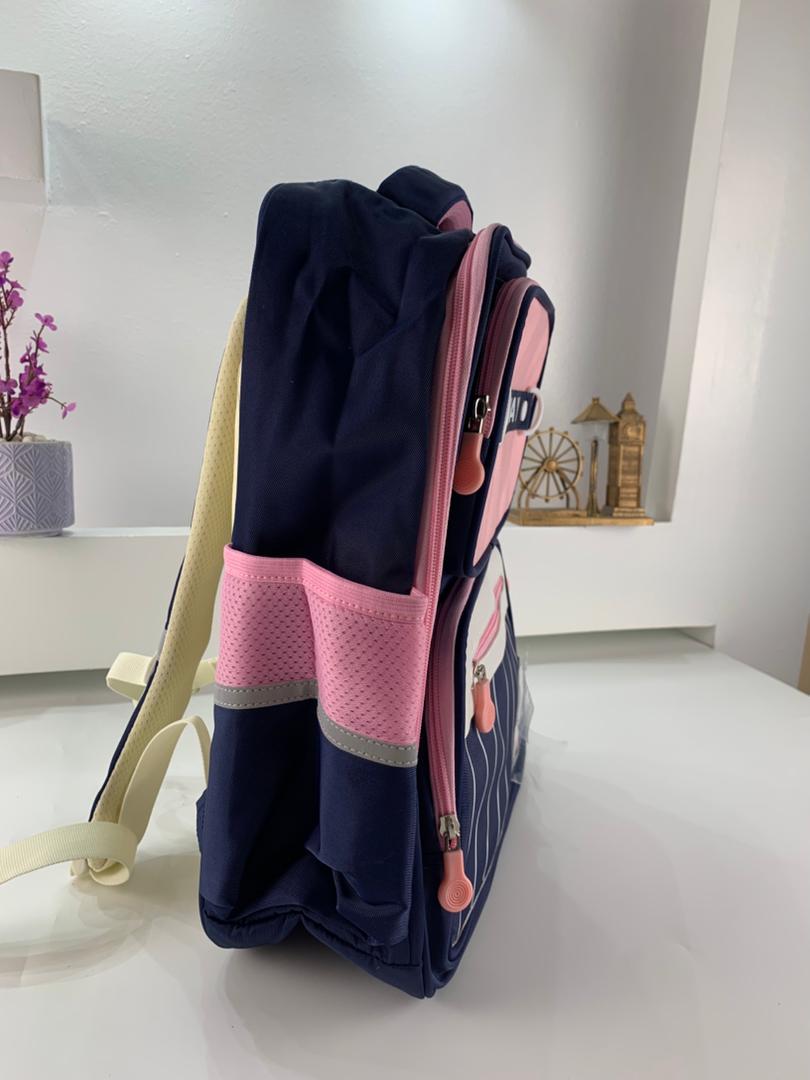 Sac à Dos Scolaire pour Enfants SUNDAY Rose et Bleu – حقيبة ظهر مدرسية للأطفال وردي وأزرق تنزوت