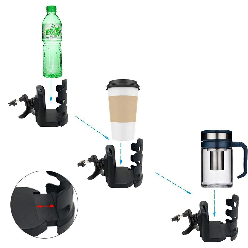Porte-gobelet Extensible pour Voitures Rotatif 360 dégrée SH-3133 – حامل أكواب في السيارة - تنزوت