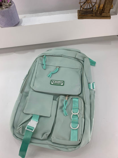 Sacs à dos d’école Style Décontracté XHD Vert- حقيبة ظهر مدرسية أخضر تنزوت