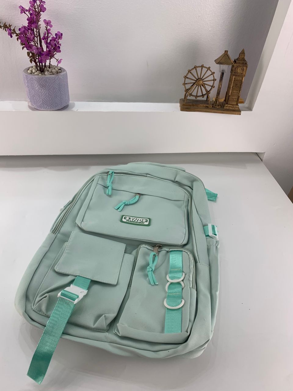 Sacs à dos d’école Style Décontracté XHD Vert- حقيبة ظهر مدرسية أخضر تنزوت