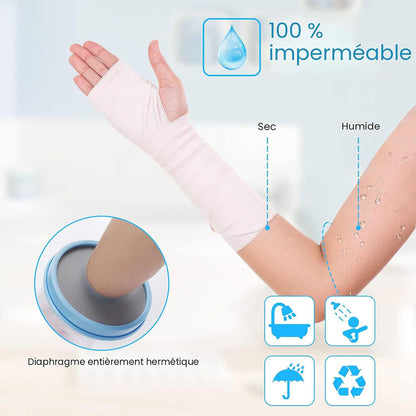 Protège-plâtre imperméable demi bras pour pour adulte – غطاء عازل للمياه لليد المكسولة تنزوت