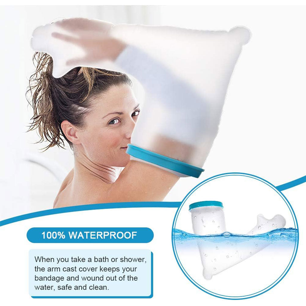 Protège-plâtre imperméable bras complet pour pour adulte – غطاء عازل للمياه لليد المكسولة تنزوت