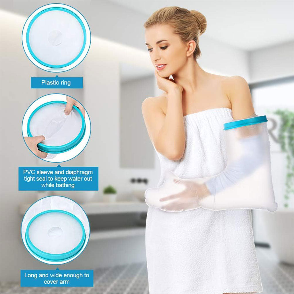 Protège-plâtre imperméable bras complet pour pour adulte – غطاء عازل للمياه لليد المكسولة تنزوت