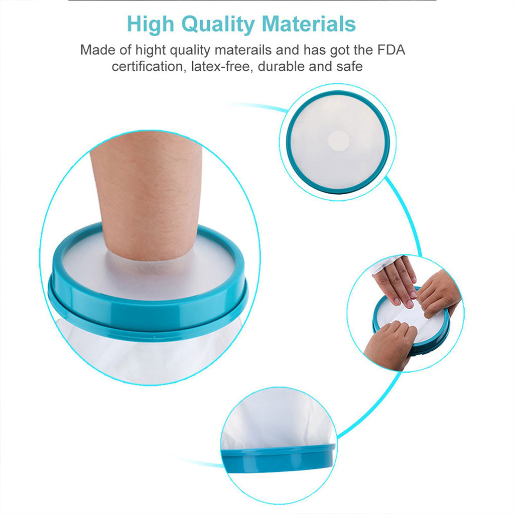 Housses de plâtre imperméables protège-poignet pour la douche et le bain – غطاء عازل للمياه لليد المكسولة تنزوت