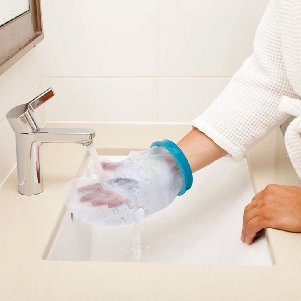 Housses de plâtre imperméables protège-poignet pour la douche et le bain – غطاء عازل للمياه لليد المكسولة تنزوت