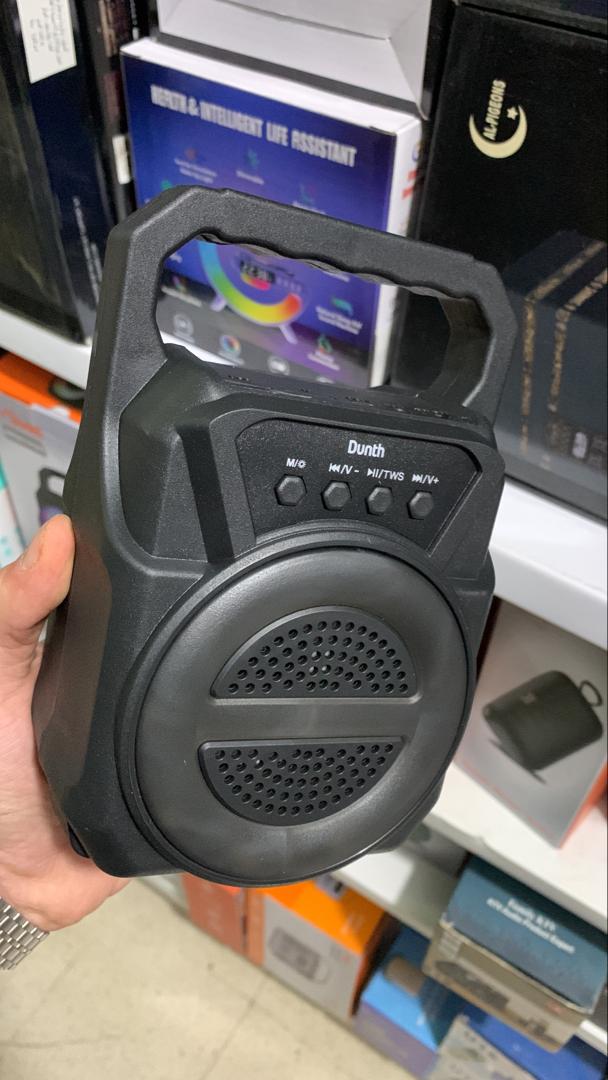 Ampli haut parleur sans fil à batterie rechargeable, Bluetooth 1800W DUNTH DU-SP123 - تنزوت