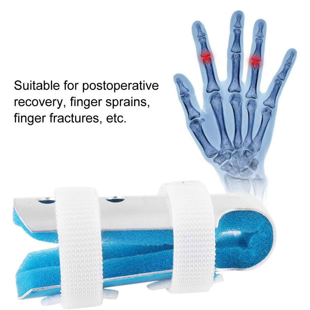 Attelle de fixation pour fracture du doigt – أداة لتثبيت الإصبع المصاب تنزوت