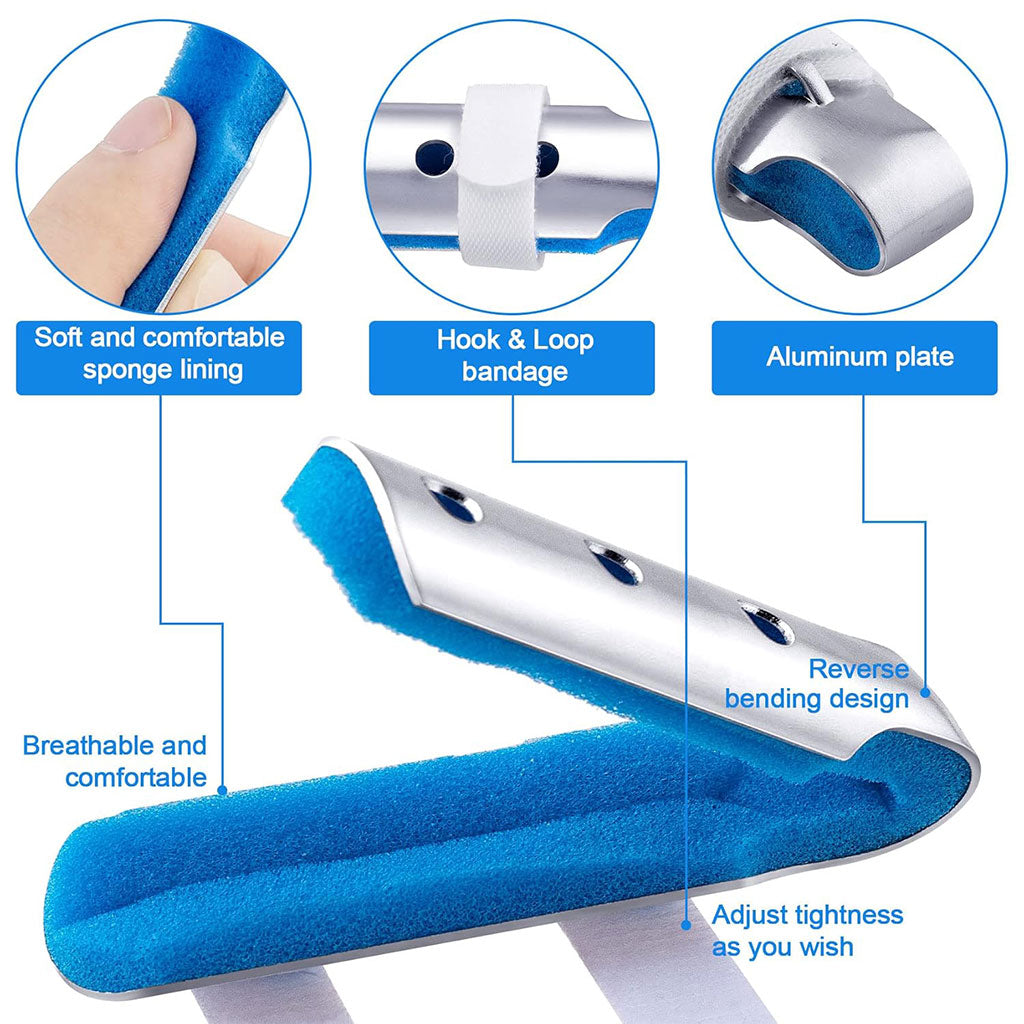 Attelle de fixation pour fracture du doigt – أداة لتثبيت الإصبع المصاب تنزوت