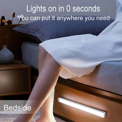 Lampe de Placard avec Detecteur de Mouvement Rechargeable et sans Fil تنزوت