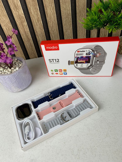 Smart-Watch-ST12-Compatible-avec-Carte-Sim-5G-Stockage-64GB-Ai-Fonction-ساعة-ذكية-مع-3-أساور.png