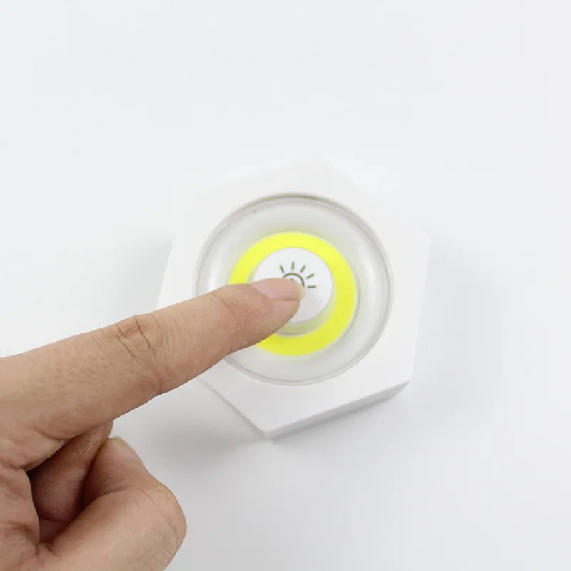 Kit de 3 lampes Led Hexagone sans fil avec télécommande تنزوت