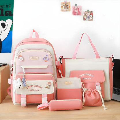 Ensemble-de-sacs-d-cole-Kawai-pour-adolescents-5Pcs-Xin-Pin-Shang-Rose-محفظة-5-قطع-كاواي-وردي.png