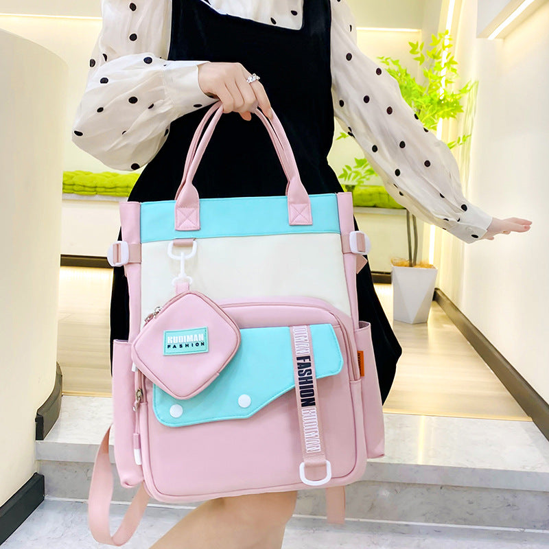 Ensemble-de-sacs-d-cole-Kawai-pour-Enfants-2Pcs-Avec-Pochette-Rose-محفظة-2-قطع-كاواي-مع-محفظة-صغيرة-وردي.png