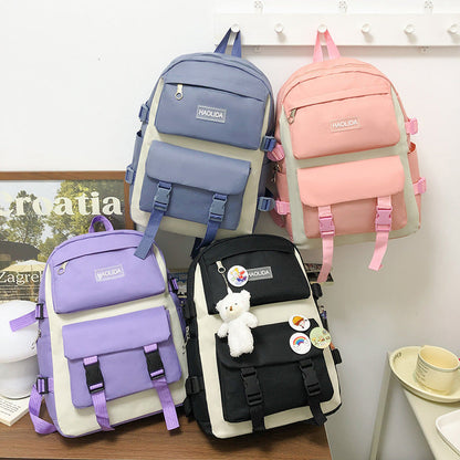 Ensemble de sacs d’école Kawai pour adolescents 4Pcs HAOLIDA V2 – محفظة 4 قطع كاواي