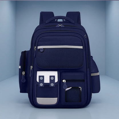 Sac à Dos Enfant pour École primaire de Haute Qualité Bleu – حقيبة ظهر مدرسية للأطفال أزرق تنزوت