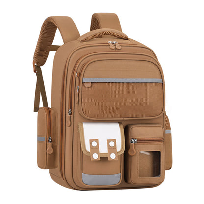 Sac-Dos-Enfant-pour-cole-primaire-de-Haute-Qualit-Marron-حقيبة-ظهر-مدرسية-للأطفال-بني.png