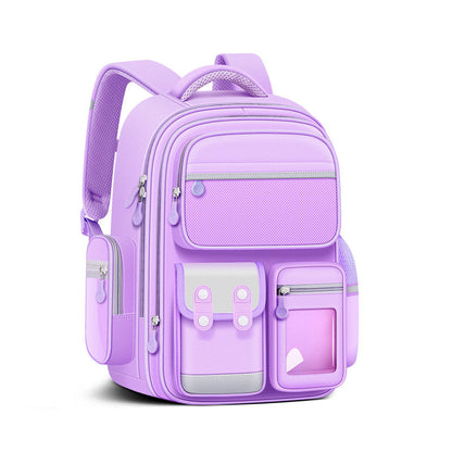 Sac à Dos Enfant pour École primaire de Haute Qualité Mauve – حقيبة ظهر مدرسية للأطفال بنفسجي تنزوت
