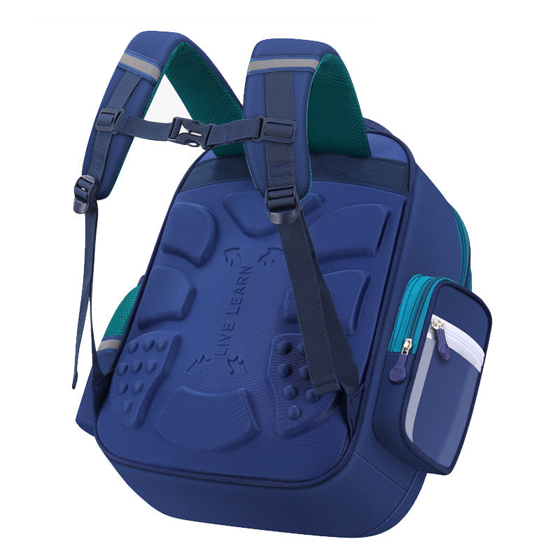 Sac à Dos Enfant pour École primaire de Haute Qualité Bleu et Vert – حقيبة ظهر مدرسية للأطفال أزرق وأخضر تنزوت