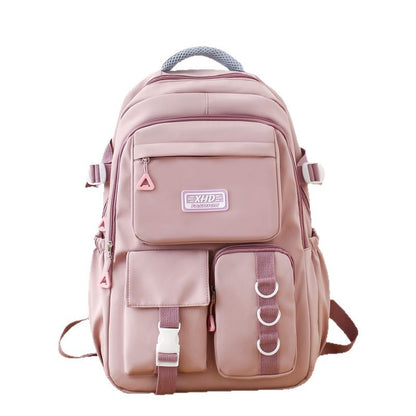 Sacs à dos d’école Style Décontracté XHD Rose – حقيبة ظهر مدرسية وردي تنزوت