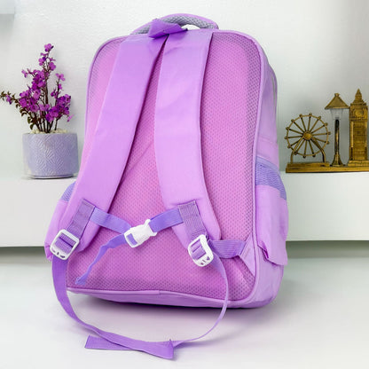 Sac à Dos pour Enfants avec Trousse Assortie 2504 Mauve – حقيبة ظهر مدرسية للأطفال مع مقلمة بنفسجي تنزوت