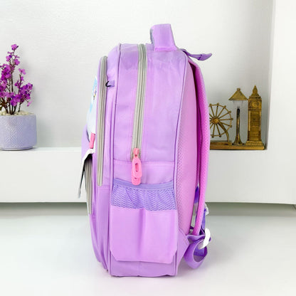 Sac à Dos pour Enfants avec Trousse Assortie 2504 Mauve – حقيبة ظهر مدرسية للأطفال مع مقلمة بنفسجي تنزوت