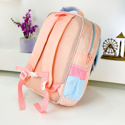 Sac à Dos pour Enfants avec Trousse Assortie 2605 Rose – حقيبة ظهر مدرسية للأطفال مع مقلمة وردي تنزوت
