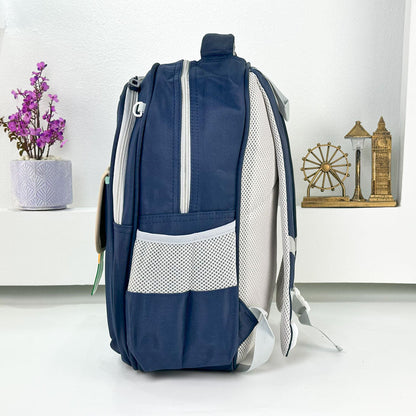 Sac à Dos pour Enfants avec Trousse Assortie KBAG Bleu Nuit V1 – حقيبة ظهر مدرسية للأطفال مع مقلمة أزرق ليلي تنزوت