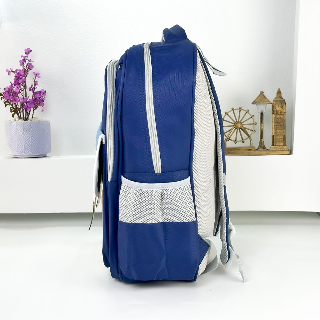Sac à Dos pour Enfants avec Trousse Assortie KBAG Bleu Nuit V2 – حقيبة ظهر مدرسية للأطفال مع مقلمة أزرق ليلي تنزوت
