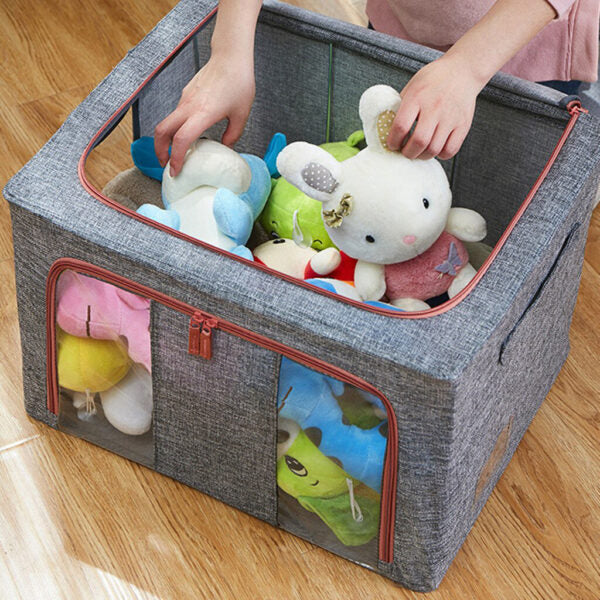 Coffre de Rangement Pliable Pour Vêtements et Articles تنزوت