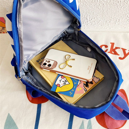 Sac à dos Enfants Design Requin Mignon Bleu Nuit – حقيبة أطفال برسوم القرش أزرق ليلي تنزوت