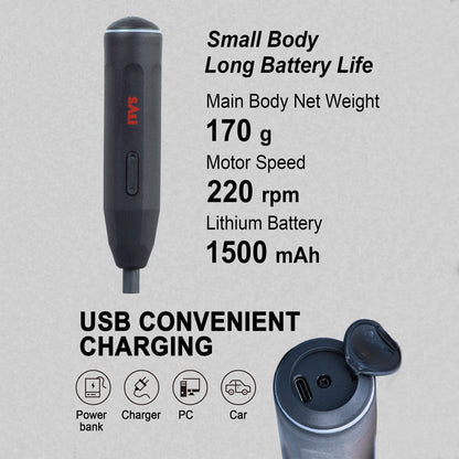 Tournevis Électrique Sans Fil SALI 39 en 1 Batterie Lithium 1200mAh – مفك براغي كهربائي