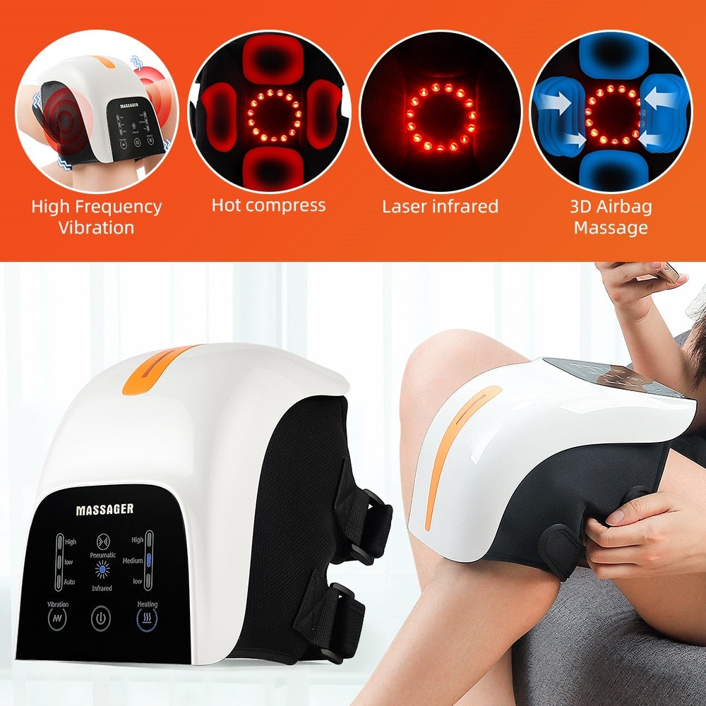 Masseur de genou Intelligent Chauffage électrique - تنزوت