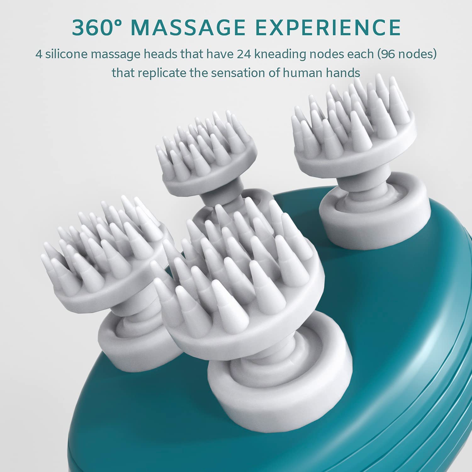 Masseur électrique sans fil en Silicone 4 nœuds de massage - تنزوت